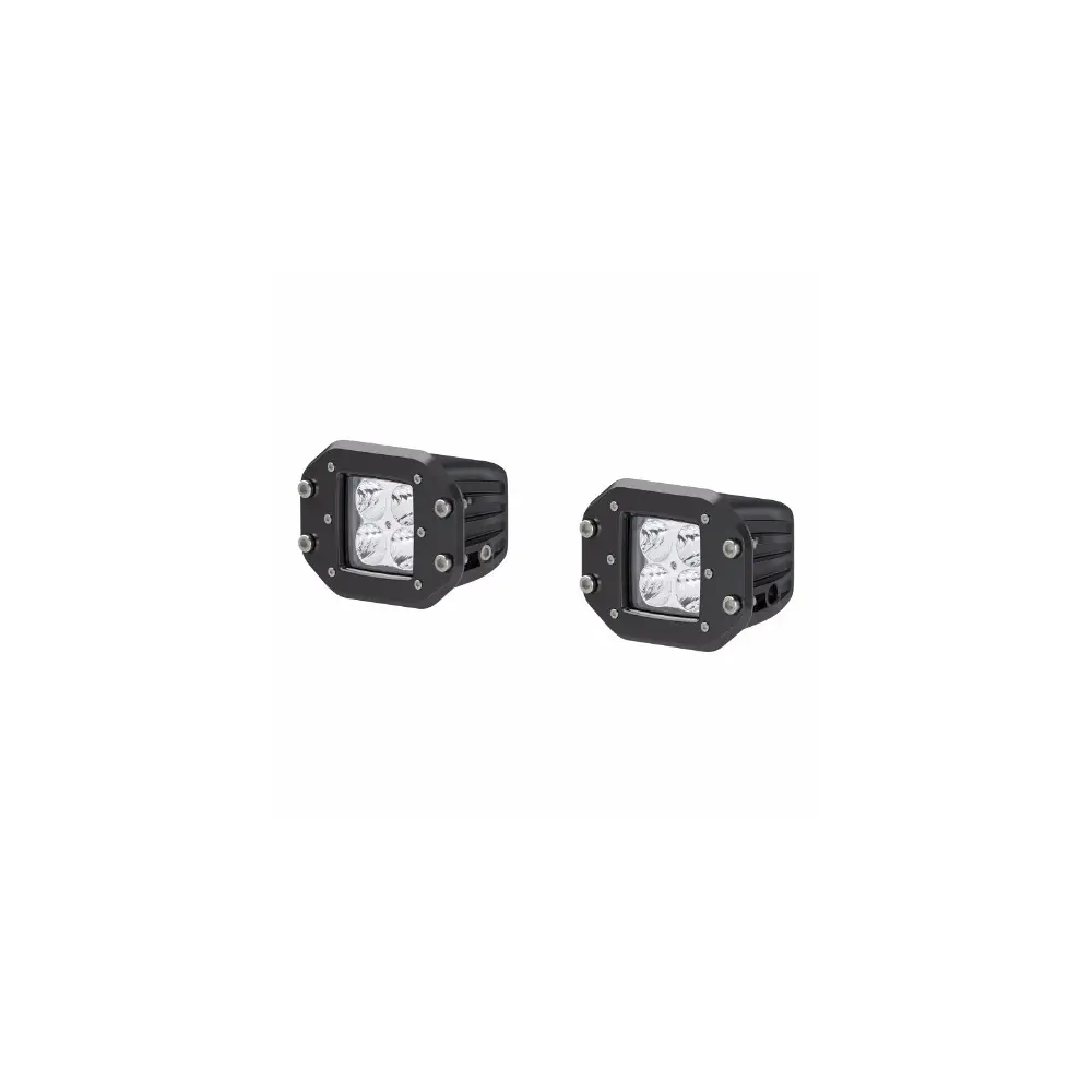 Aluminum 2" Square Flush-Mount LED Work Lights - 1501250